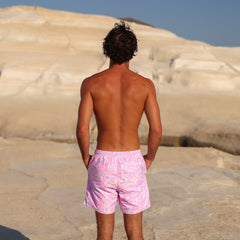 Men's Swim Trunks - Lilac Love