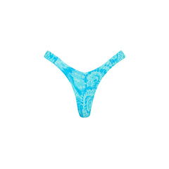 Retro Y Thong Bikini Bottom - Starry Seas