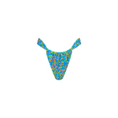 Ruched Thong Bikini Bottom - La Belle