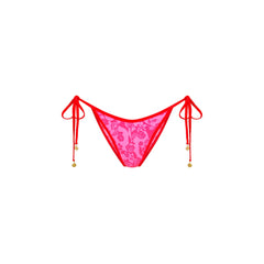 Bind Dipped Cheeky Tie Bikini Bottom - Hearts Collide