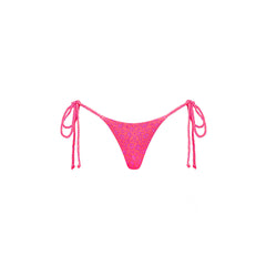 Braided Thong Tie Side Bikini Bottom - Kiss Me