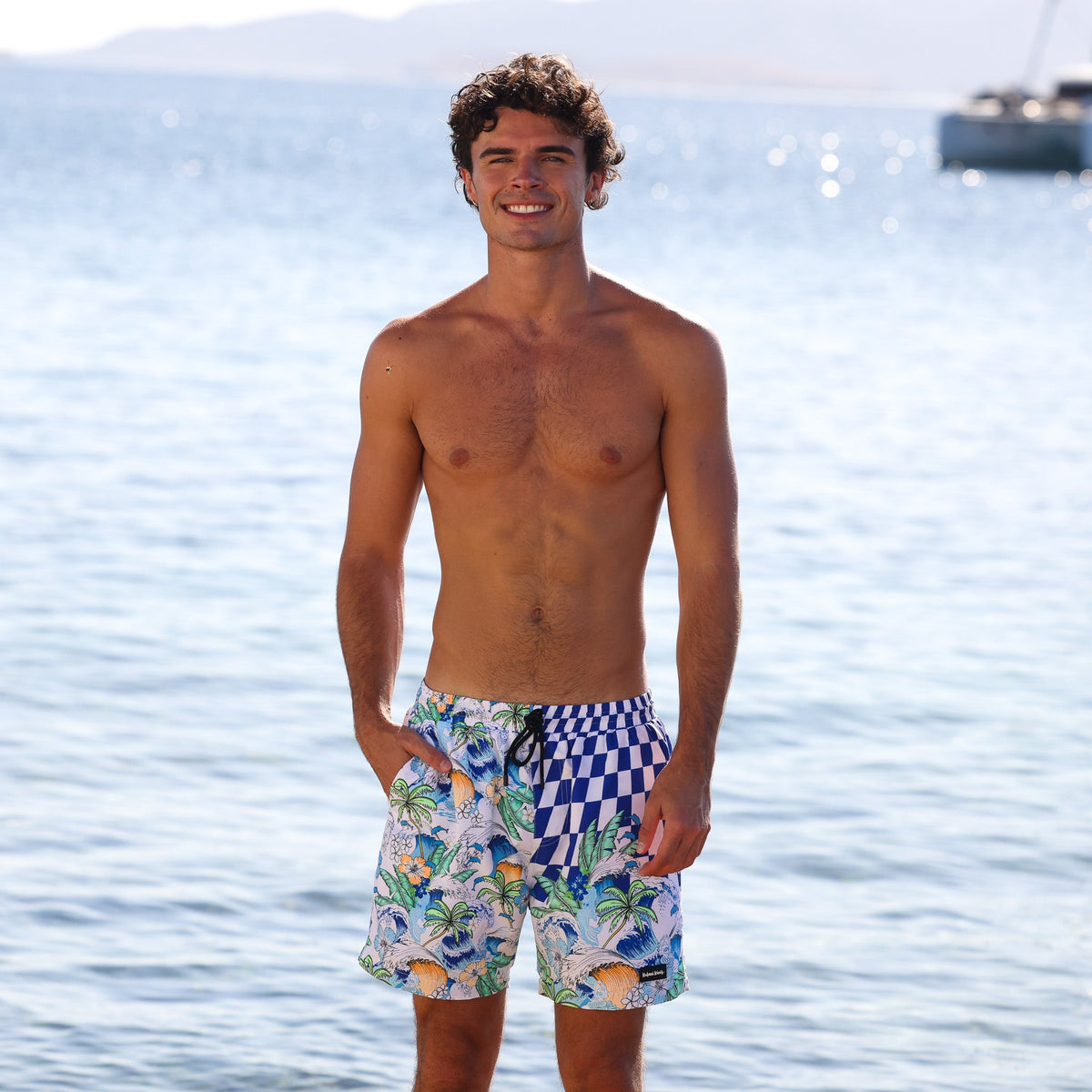 Men's Swim Trunks - Blue Crush