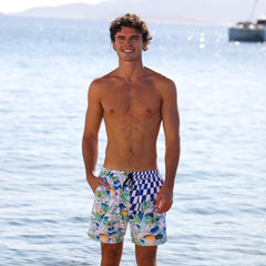 Men's Swim Trunks - Blue Crush