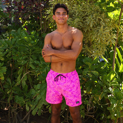 Men's Swim Trunks - Bubble Berry