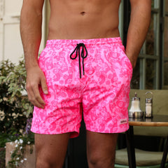 Men's Swim Trunks - Hearts Collide