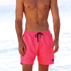 Men's Swim Trunks - Kiss Me