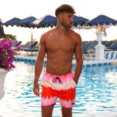 Men's Swim Trunks - Strawberry Vanilla