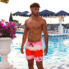Men's Swim Trunks - Strawberry Vanilla