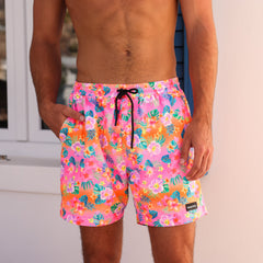 Men's Swim Trunks - Summer Glow