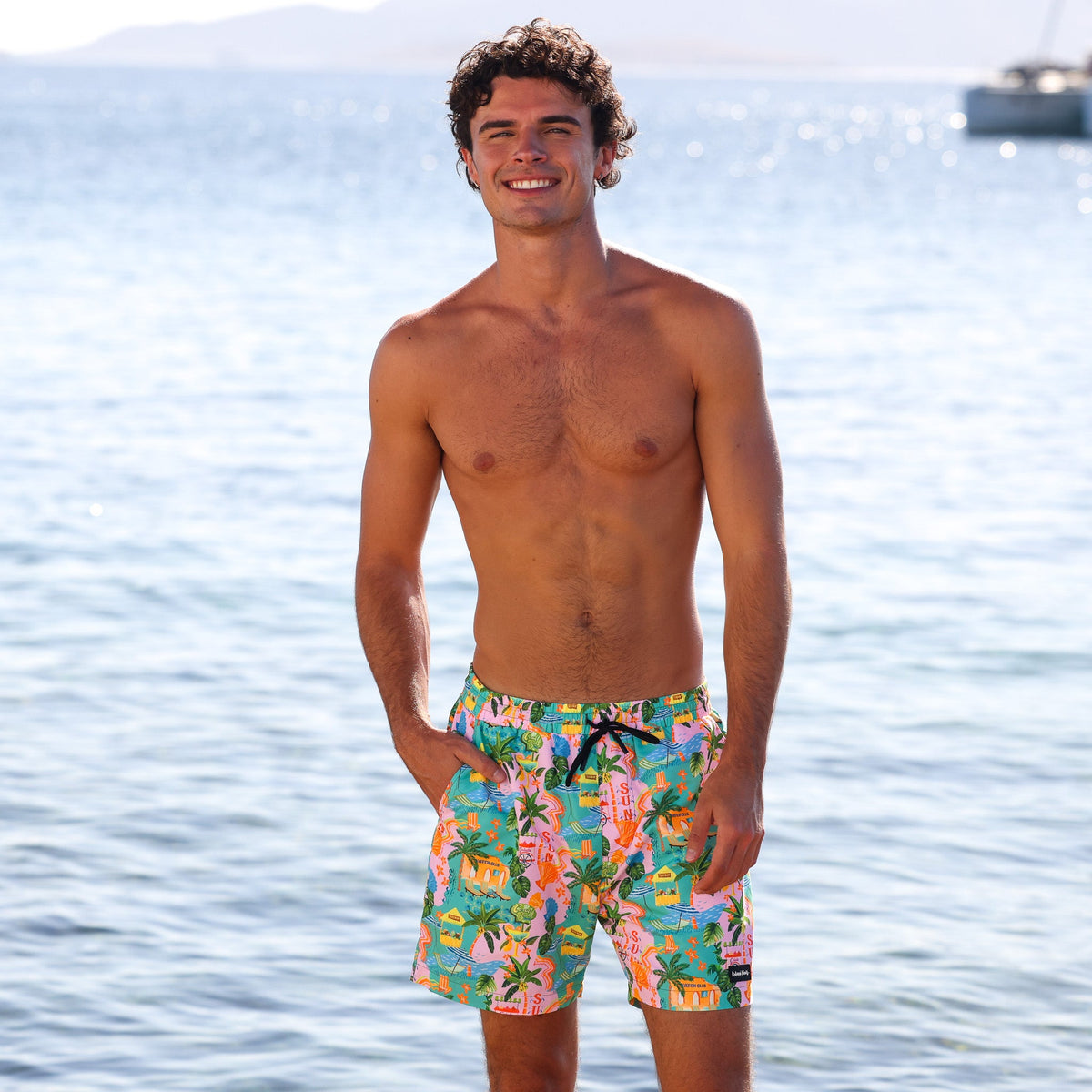 Men's Swim Trunks - Sunlit Spritz