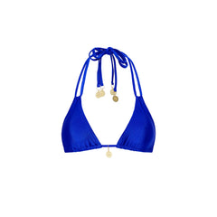 Halter Bralette Bikini Top - Blue Lagoon