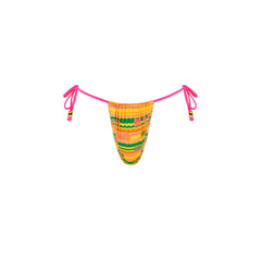 Gathered Tie Side Bikini Bottom - Sunshine Lover
