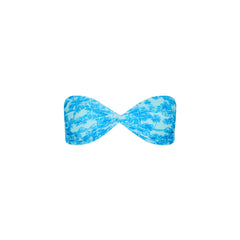 Twist Bandeau Bikini Top - Ocean Paradise