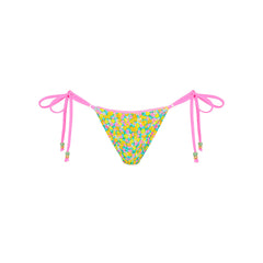Decorative Thong Tie Side Bikini Bottom - Hula Honey