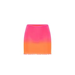 Mesh Mini Skirt - Tropical Heatwave
