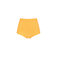 Cheeky Retro Swim Short - Orange Cream
