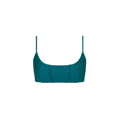 Contour Slim Crop Bikini Top - Laguna Haze