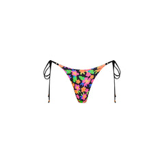 Thong Tie Side Bikini Bottom - Midnight Glow