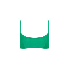Invisible Underwire Crop Bikini Top - Island Lush