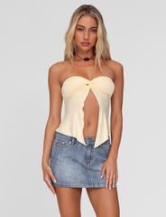 CHARMAINE TOP - LEMON