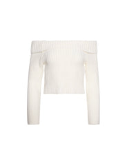 ASHLYN JUMPER - WHITE