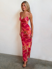 JULIANNA MAXI DRESS - DAIQUIRI FLORAL