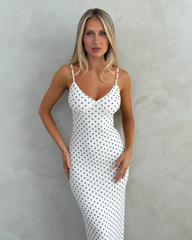 JULIANNA MAXI DRESS - POLKA DOT