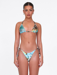 FINLEA BIKINI TOP - MULTI : ANIMAL : BUTTERFLY ANIMAL