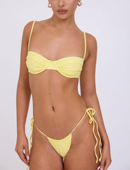 KHESSA BIKINI BOTTOM - YELLOW : LEMON