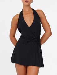 PARRIS MINI DRESS - BLACK