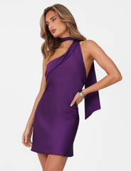 ALLIRA MINI DRESS 2.0 - PURPLE : LAVENDER