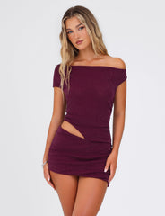 COBI MINI DRESS 2.0 - PURPLE