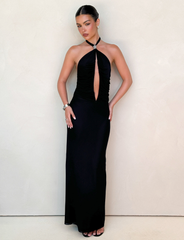 ZARA MAXI DRESS - BLACK