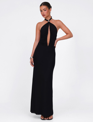ZARA MAXI DRESS - BLACK