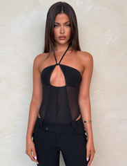 MELANIA BODYSUIT - BLACK