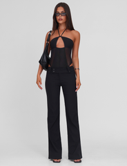 MELANIA BODYSUIT - BLACK