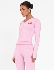 BLAYZE HOODIE - PINK : SOFT PINK