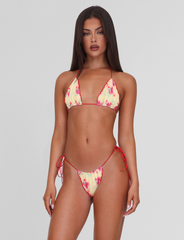 AMALIE BIKINI TOP - SUMMER BLOSSOM