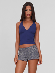 MERIAL TOP - DENIM BLUE