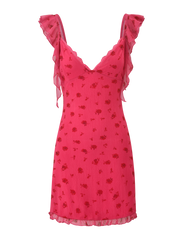 AMARIS MINI DRESS - DITSY FLORAL