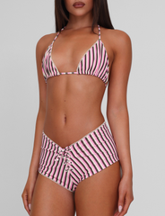DAZZLE BIKINI TOP - STRIPE