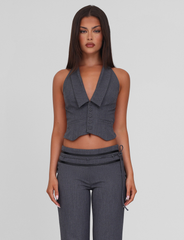FEDRA VEST - GREY