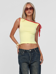 ALIRA TOP - YELLOW