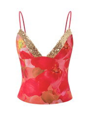 FENELLA TOP - DAIQUIRI FLORAL