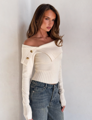 KIERA JUMPER - CREAM