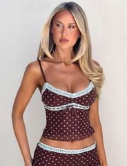 AMARA TOP - POLKA DOT