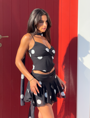 AYDIN MINI SKIRT - BLACK