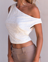 MAVEN LACE TOP - IVORY