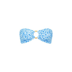 Strapless Bandeau Bikini Top - Dream Flower