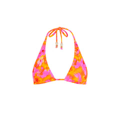 Classic Tie Halter Bikini Top - Honey Baby